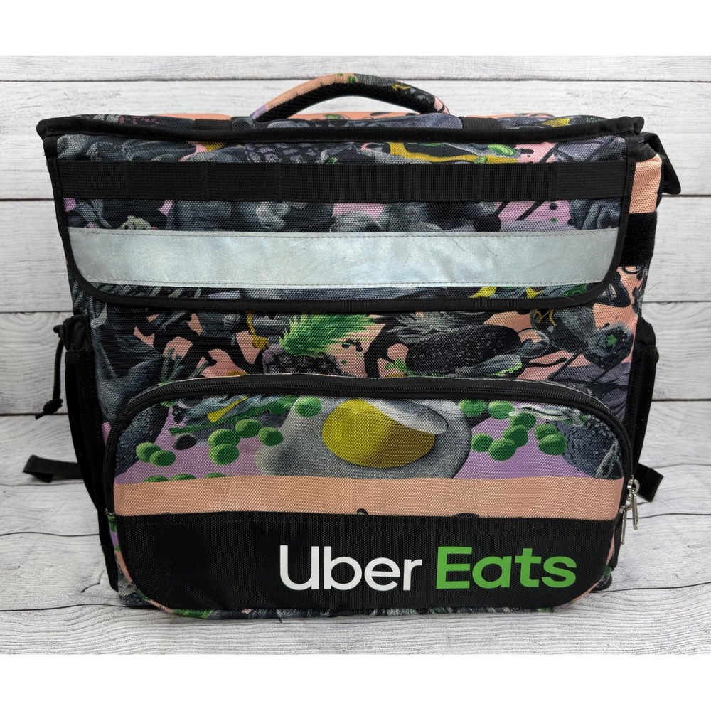 Uber Eats Limited Edition Artist Series insulated delivery backpack